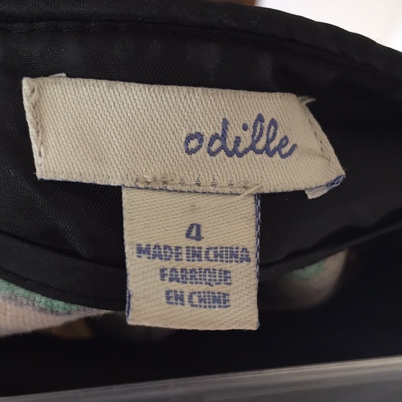 Anthropologie velvet patterned skirt!. - Picture 4 of 4